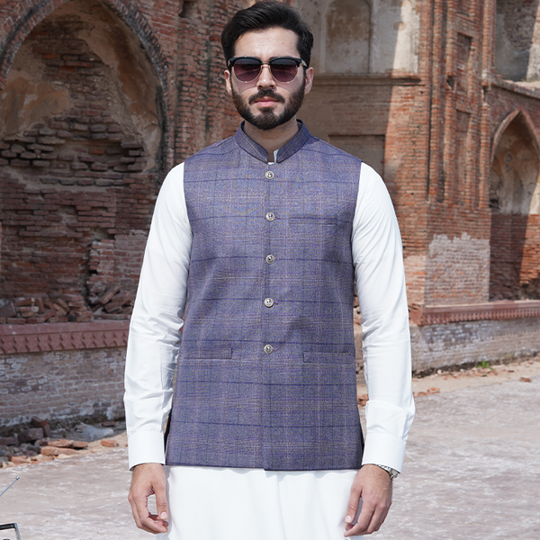 Tealish Blue - Mens Unstitched Fabrics Online