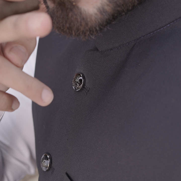 Black - Mens Unstitched Fabrics Online