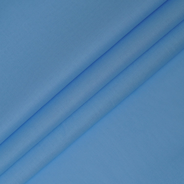 Premium Latha - Air Force Blue - Mens Unstitched Fabrics Online