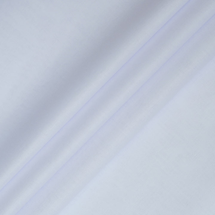 Premium Latha - Pure White - Mens Unstitched Fabrics Online